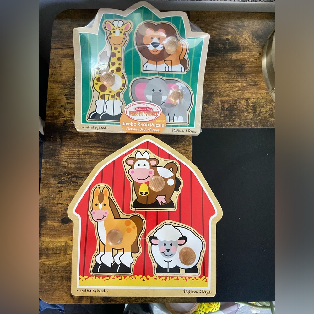 Melissa & Doug Knob Puzzle